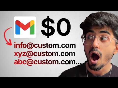 지메일과 클라우드플레어로 무제한 커스텀 도메인 이메일 무료 생성하는 방법