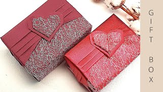 GIFT WRAPPING IDEAS with HEART DECORATION | VALENTINE`S GIFT WRAPPING IDEAS | I.Sasaki Original