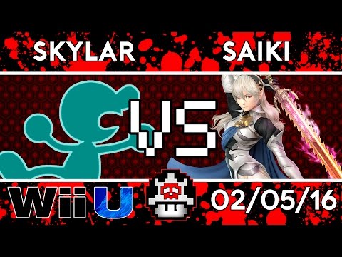 Game Over Games - Skylar (G&W) Vs. Saiki (Corrin) SSB4 Singles - Super Smash Bros Wii