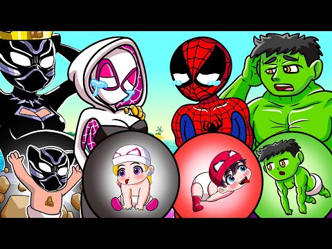 SPIDER-MAN BUT BREWING CUTE BABY - BABY FACTORY -Marvel's Spidey and his Amazing Friends Animation15