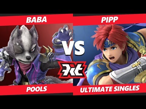 Smash Ultimate Tournament - Baba (Wolf, Peach) Vs. Pipp (Roy, Snake) KiT SSBU Singles Pools WR4