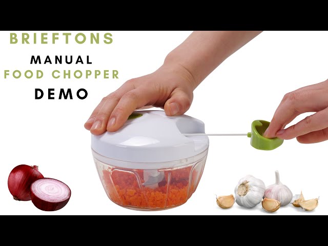 Vídeo relacionado con Ibergrif Manual Chopper with Rope, Multifunctional Vegetable Chopper, Vegetable Chopper with Lid, BPA Free, Easy to Clean, Easy Pull Food Chopper for Vegetables, Fruits, Nuts