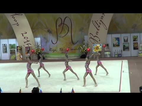 Baltic Hoop 2015,Group team junior(RUS)