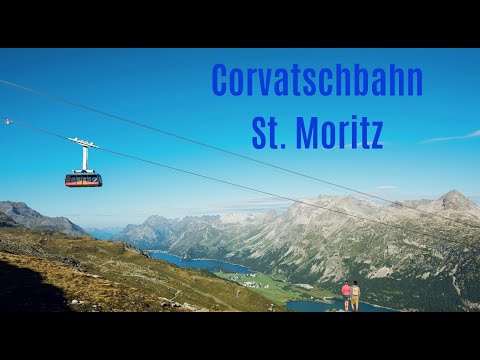 20 Minutes to 9900 feet over sea level! The Corvatsch Cable Car in Switzerland