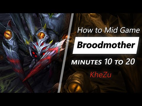Own the mid game with Broodmother (feat. KheZu) | Minute 10 to 20