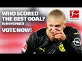 BEST GOALS in November 2021 • Haaland, Sané or …? – Goal of the Month!