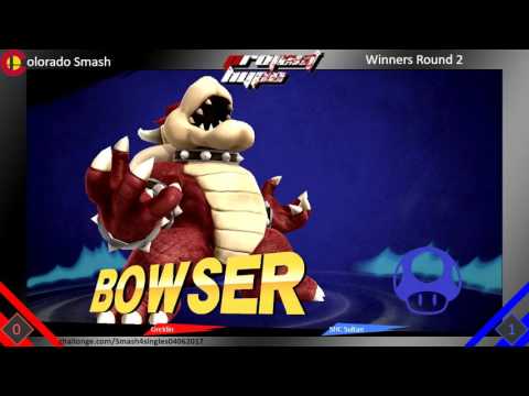 Greklin (Bowser Jr) vs SHC Sultan (Bowser) - WR2