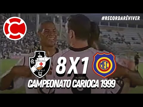 SHOW DE JUNINHO E MÁQUINA DE GOLS COM DONIZETE, GUILHERME & CIA - Carioca 1999 - Vasco 8x1 Madureira