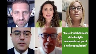 Caro prezzi e rischio speculazioni: cresce indebitamento delle famiglie (20.06.22)