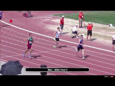 Canada Summer Games 2017 - 400m Men's Heat 3 (48.36s - Mike van der Poel)