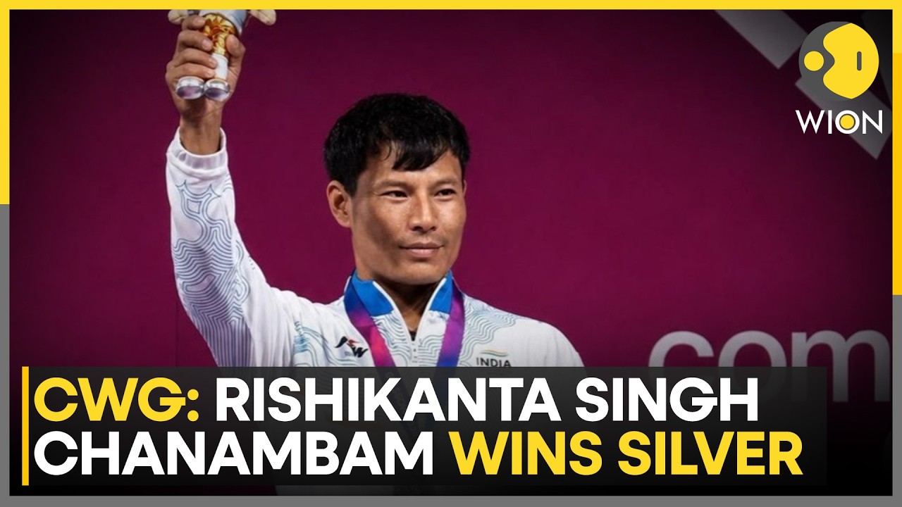 Commonwealth Games 2026: Rishikanta Singh Chanambam Wins Silver | WION News
