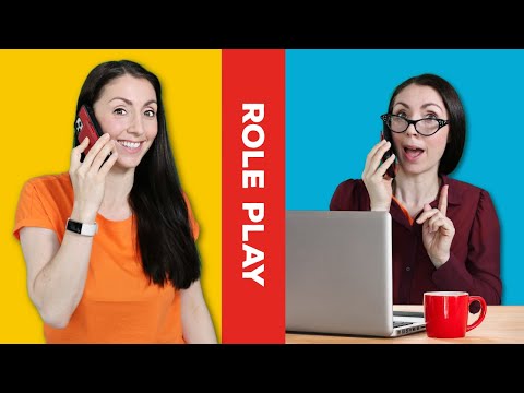 English Conversation Role Play Call The Council