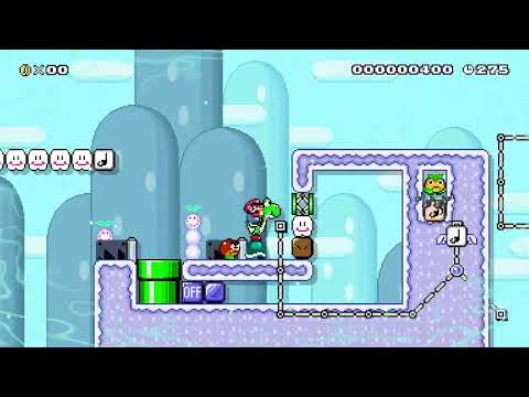 AUTOMATIC: Yoshi's auto. by Be miles 🍄 Super Mario Maker 2 ✹Switch✹ #bhk