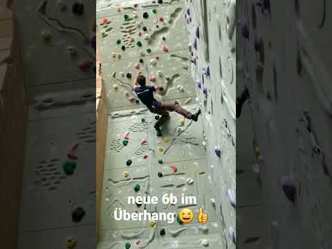 neue Routen😆👍 6b Überhang im impulsiv weil am Rhein.