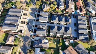 Crazy Poor Asian Migrant flies in to inspect newly built townhouses in the East.