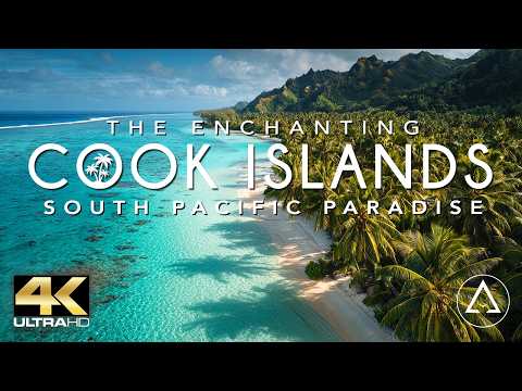 COOK ISLANDS 4K (ULTRA HD) - Turquoise Lagoons, Hidden Coves & Paradise Tropical Landscapes
