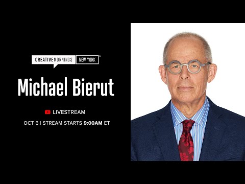 CreativeMornings/New York: Michael Bierut on Endurance [Livestream]