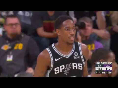 GAME RECAP : Spurs 143, Lakers 142 (10.22.2018)