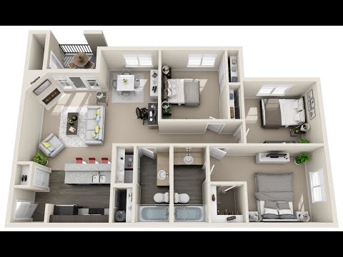 Amazing 1 bedroom with upscale interiors! property video