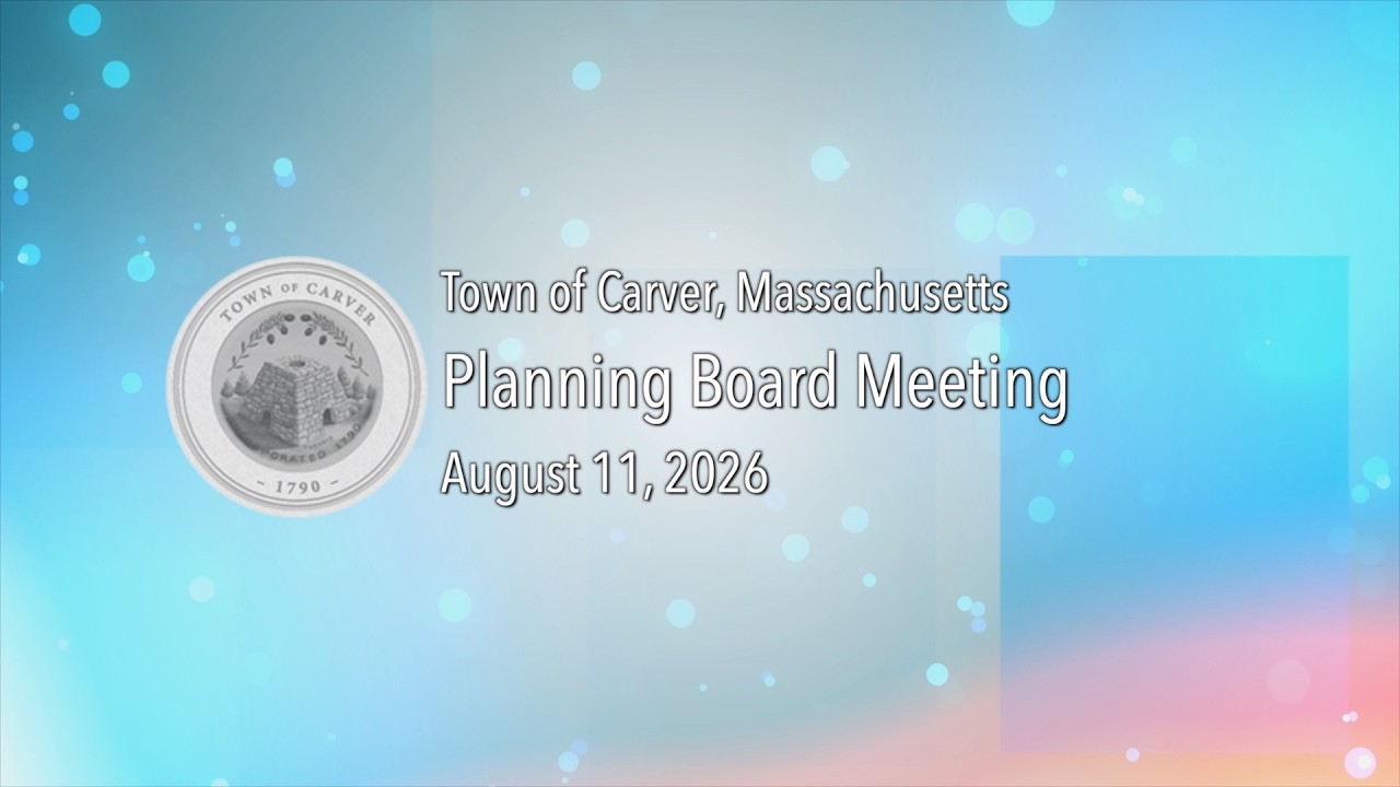 From the Planning Board