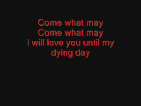 Come what may  lyrics