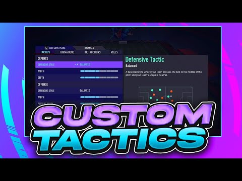 BEST FIFA 21 30-0 CUSTOM TACTICS, FORMATIONS & PLAYER INSTRUCTIONS!