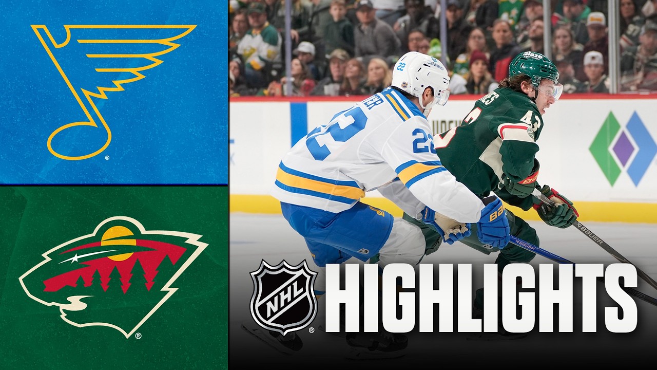 Blues vs. Wild | NHL Highlights | March 01, 2026