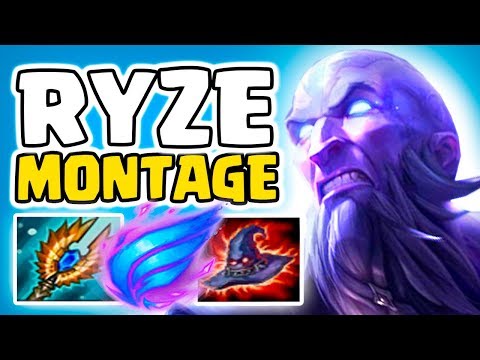 RYZE MONTAGE ► BEST RYZE PLAYS