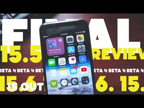 iOS 15.6 Beta 4 What's New and iOS 15.5 Review