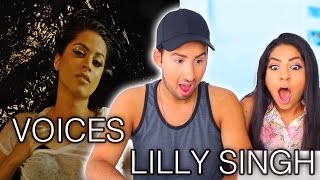 Lilly Singh - Voices REACTION (SUPERWOMAN)!