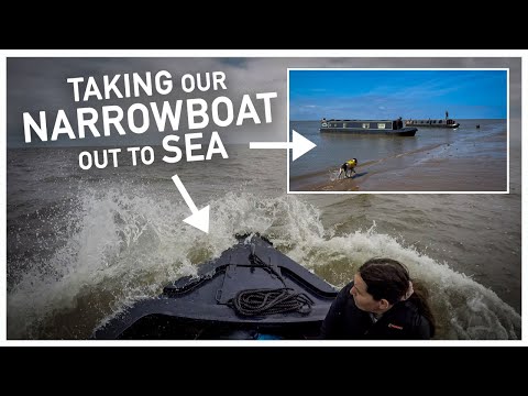 390 Part 1 - We Took Our Narrowboat Out To Sea || Crossing The Wash