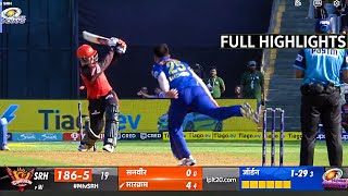 Mumbai Indians vs Sunrisers Hyderabad Full Match Highlights, MI VS SRH FULL HIGHLIGHTS,Rohit Madhwal