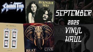 SEPTEMBER 2025 VINYL HAUL - Led Zeppelin, Spinal Tap, Buckingham Nicks, Beat & more!