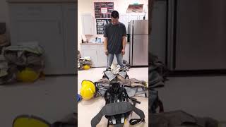 Fireman Getting Dressed Fast