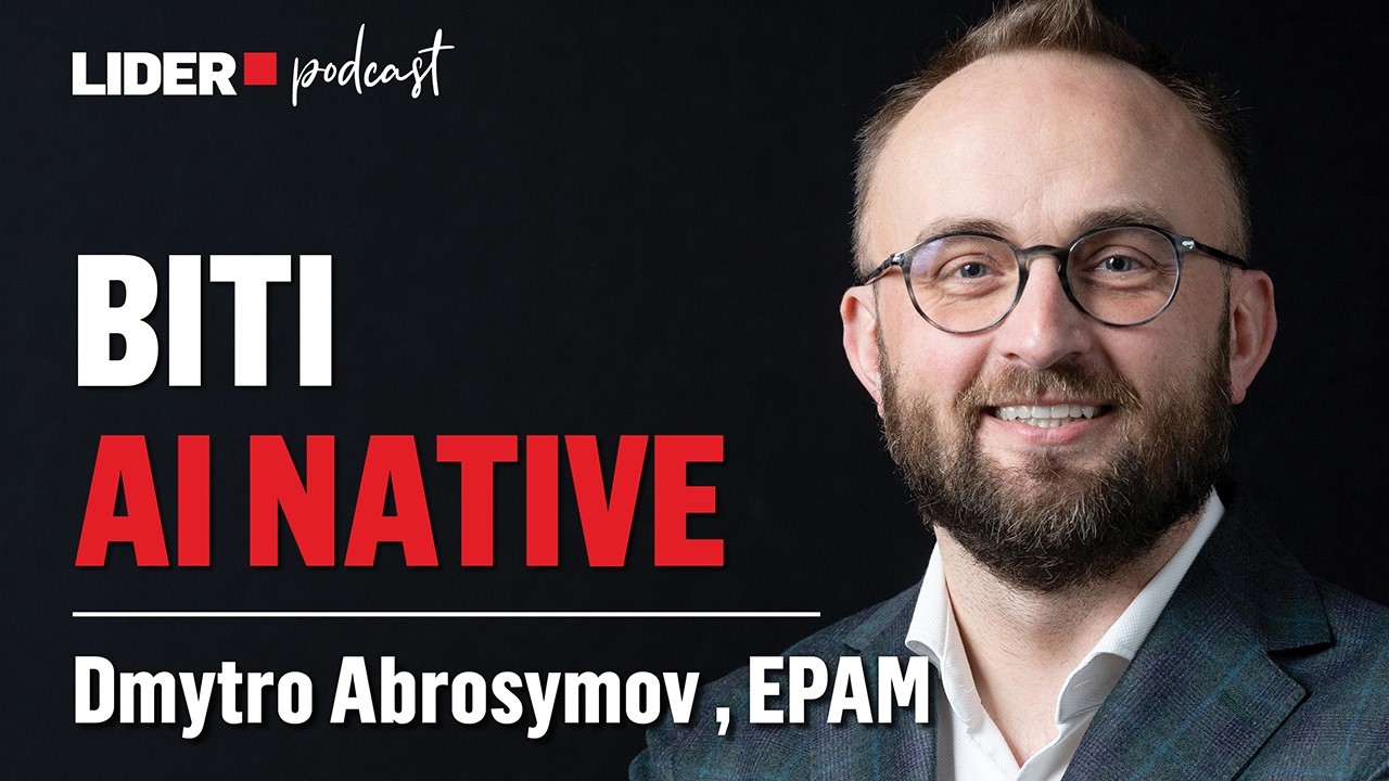 Kako AI pretvoriti u stvarnu zaradu, a ne samo eksperiment | Dmytro Abrosymov x Lider Podcast 161