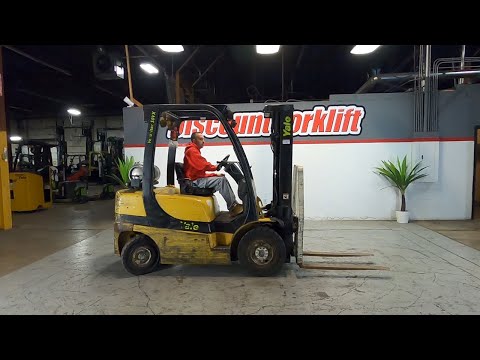 YALE GLP050VX 5,000lb LP (Propane) #891D - Forklift For Sale