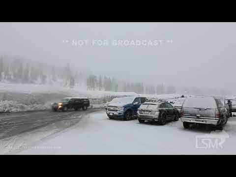 12-27-2022 Donner, CA - Winter Storm Slams into California, White Out Conditions