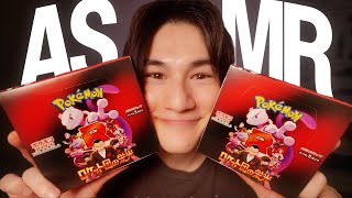 ASMR New Team Rocket Pokemon Card Booster Boxes!