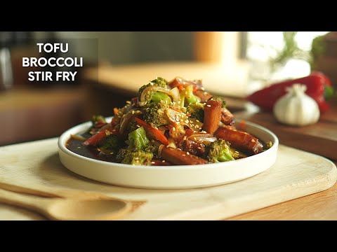 Tofu and Broccoli Stir Fry Recipe | Tasty Tofu Recipe