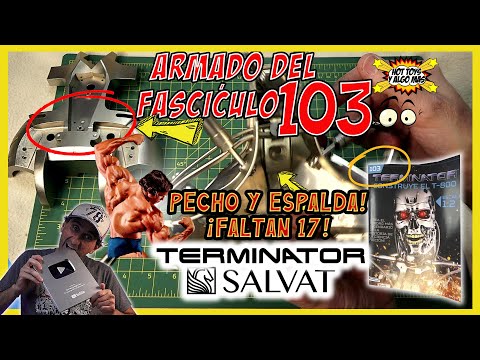 ⭕️ TERMINATOR Part 103 CHEST & BACK! ⭕️ #terminator #t800