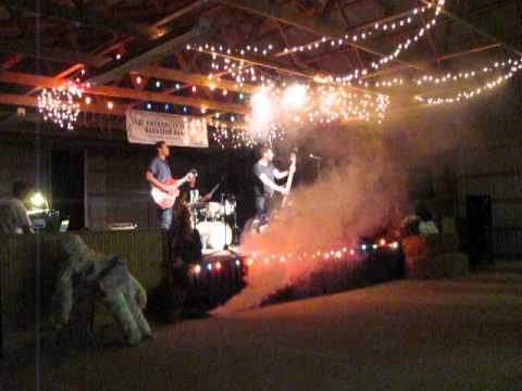 Full Blown Cherry hanging from the rafters at Cory D'Amore's Rockabilly Shindig 9-20-13