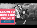 Multiple Kick drill! Chun Li Style by Chloe Bruce