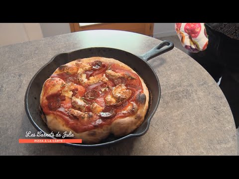 Recipe: Carine's Pan Pizza - Julie's Notebooks - Pizza on the Menu!