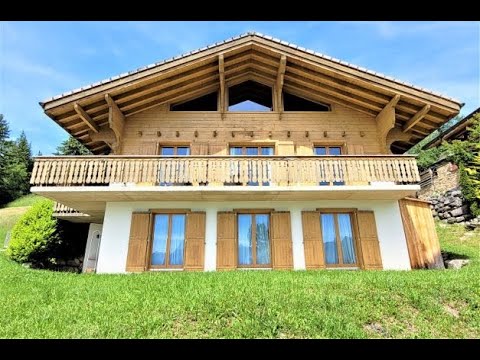 SOLD / VENDU - SKI IN SKI OUT Chalet Sol Y Luna - Gryon  #svendutoit #sothebysrealty #gryon