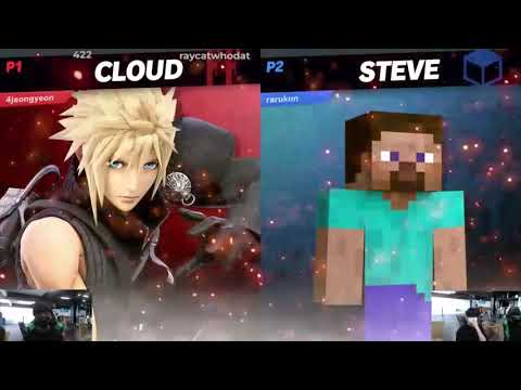 Sparg0 (Cloud) vs Acola (Steve) | あcola (スティーブ) vs Sparg0 (クラウド) Full Twitch Stream | 23 Jun '22