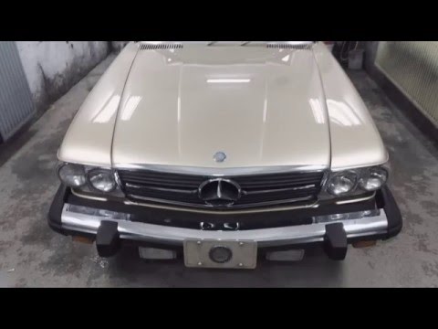 Będzie Pan Zadowolony Repair Car. Oldtimer (Mercedes 107 SL). Repair and Paint car. Prunk