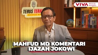 Download lagu Ada yang Aneh, Mahfud MD Soroti Putusan KIP Ijazah Jokowi mp3