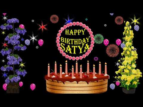 SATYA HAPPY BIRTHDAY TO YOU