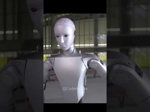 Unitree H2 has a face now! A little scary one though.