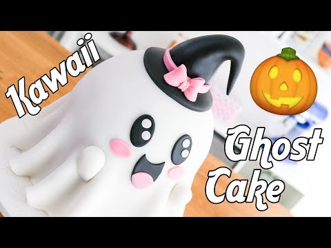 Kawaii GHOST Cake for HALLOWEEN 👻 Tan Dulce
